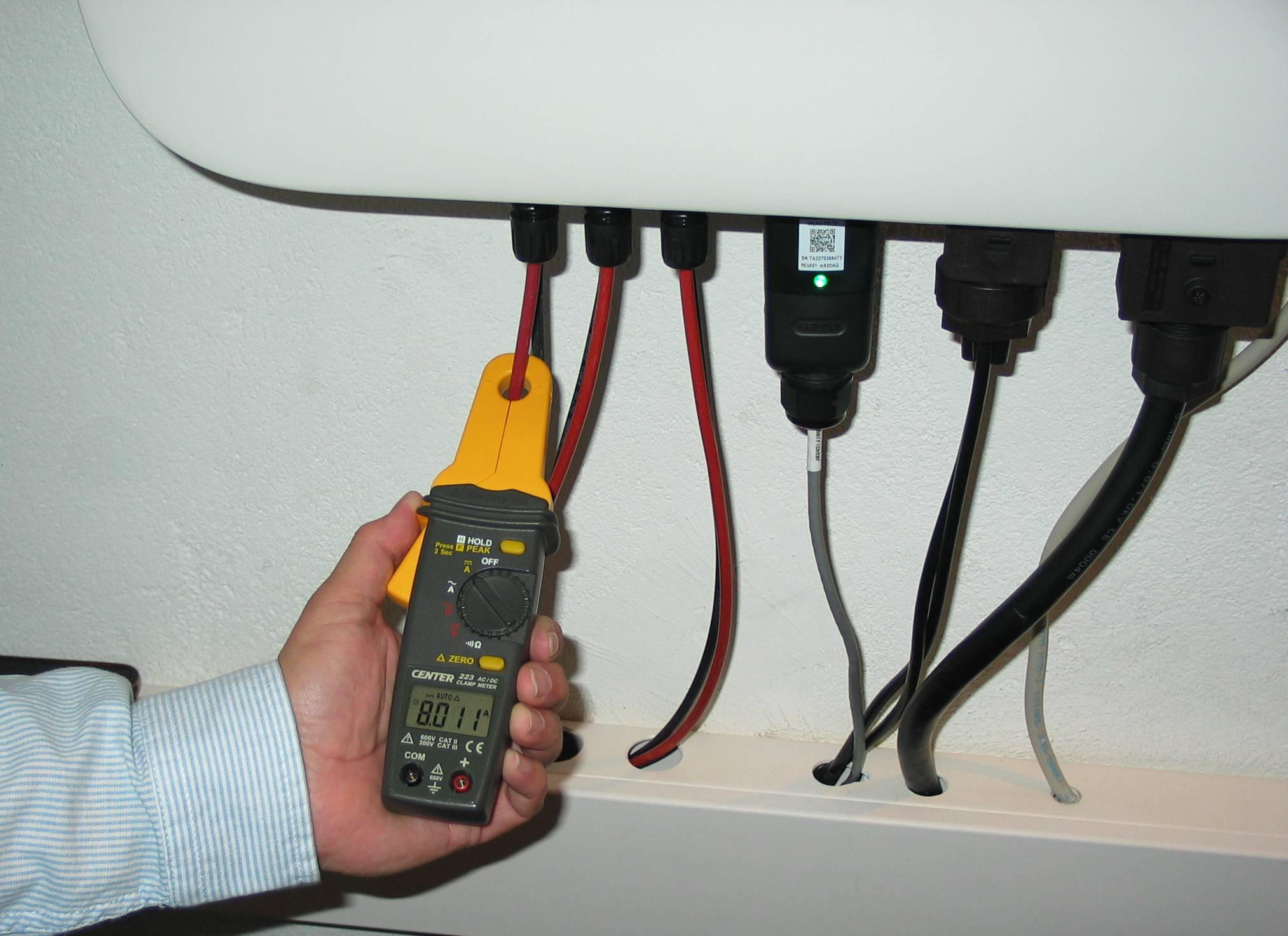 Strommessung an einem Wechselrichter