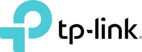 Logo der Marke TP-LINK mit grauer Umrandung. Weiterleitung zum Markenshop von TP-LINK