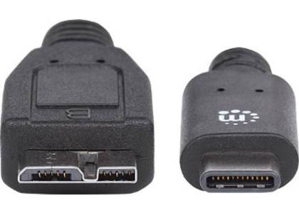 USB-3-1-Typ-C-USB-3-Typ-Micro-B-Stecker