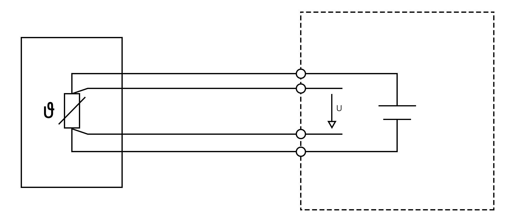 Dreileitertechnik Schaltung