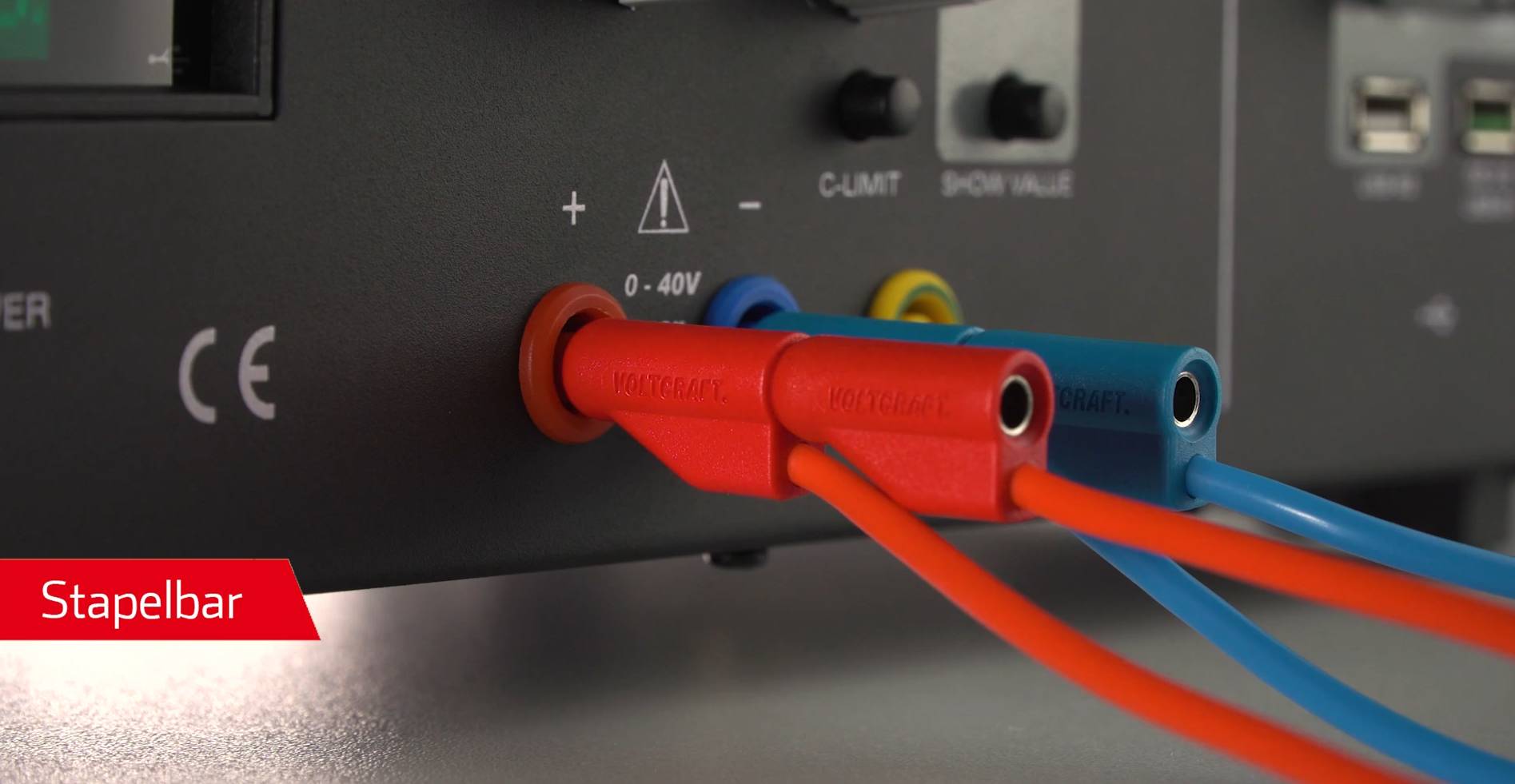Messleitungen nach Farbe und länge mit 4mm Lamellenstecker