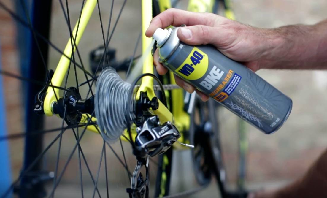WD-40 in der Anwendung
