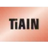 'TiAlN'-Schriftzug auf rotem Hintergrund.