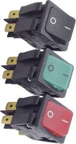 Interrupteurs à bascule en différentes couleurs