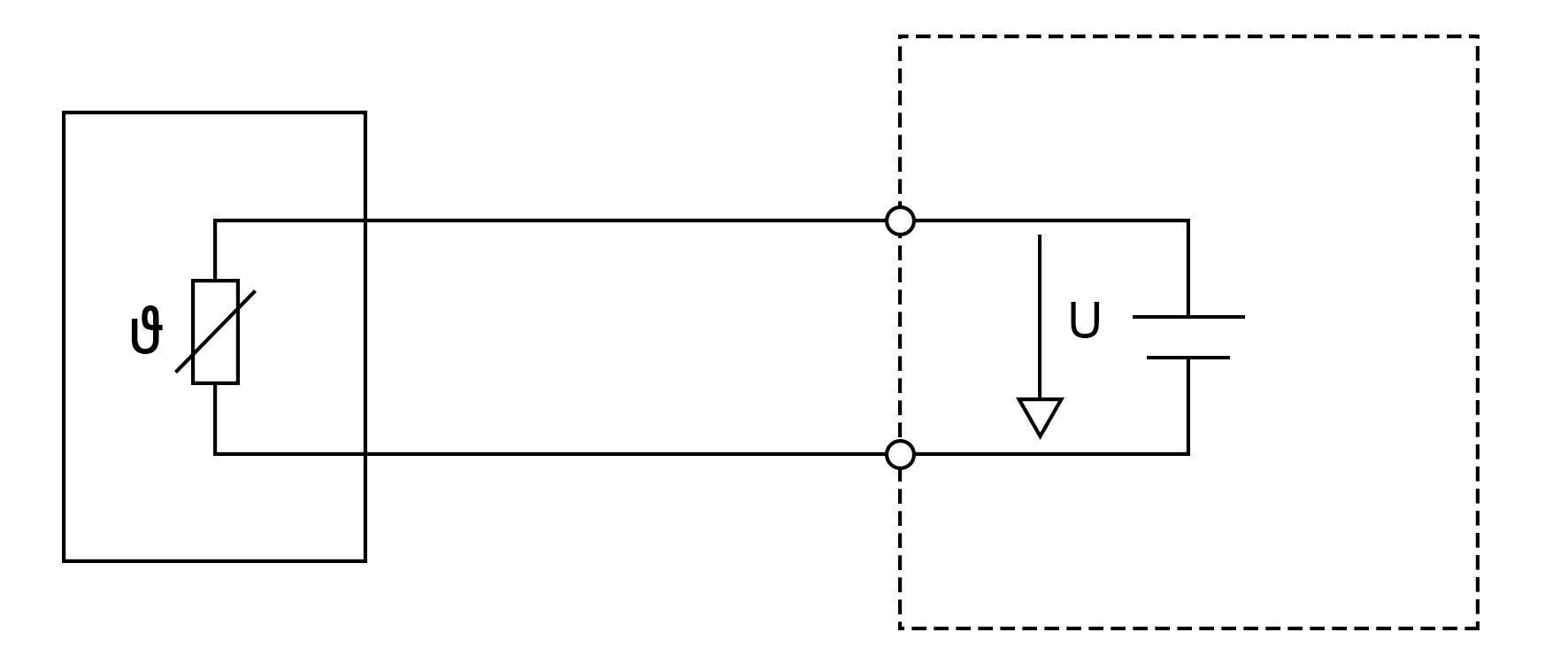 Zweileitertechnik Schaltung