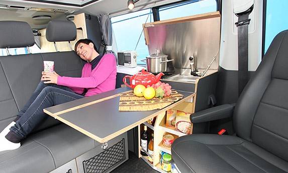 Wohlfühlen im Campingbus