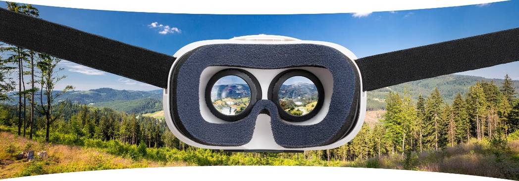 Unbegrenzter Blickwinkel durch Virtual Reality