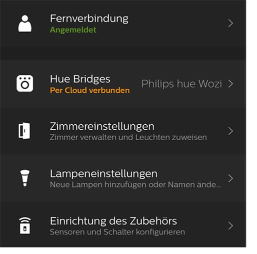 Philips Hue App