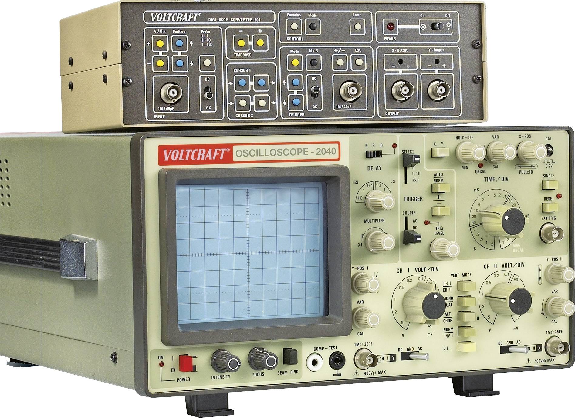 Oszilloskop 2040 und Digiskop