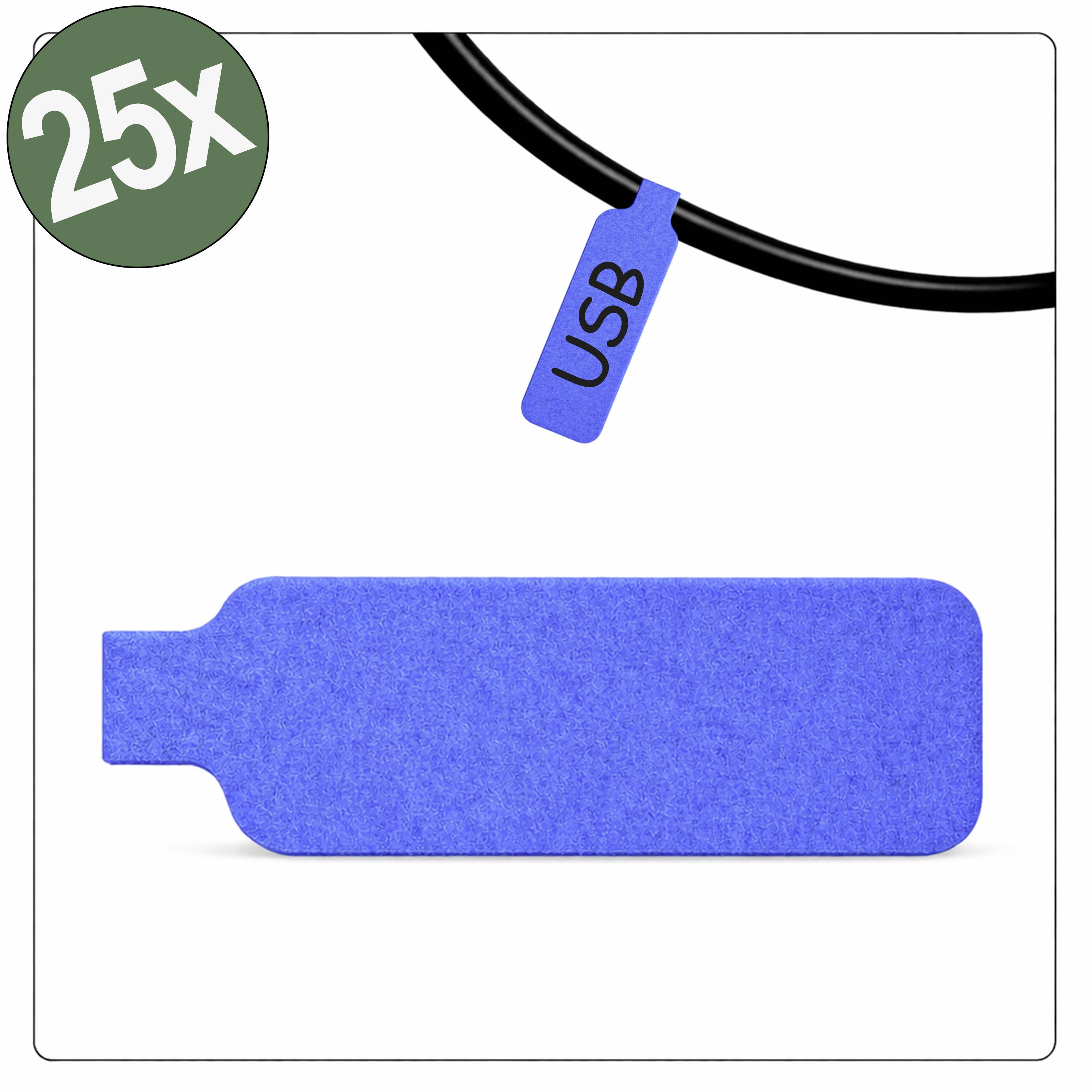 Quadrios 26CA792 26CA792 Kabeletiket 20 x 40 mm Kleur van het label: Blauw Aantal etiketten: 25