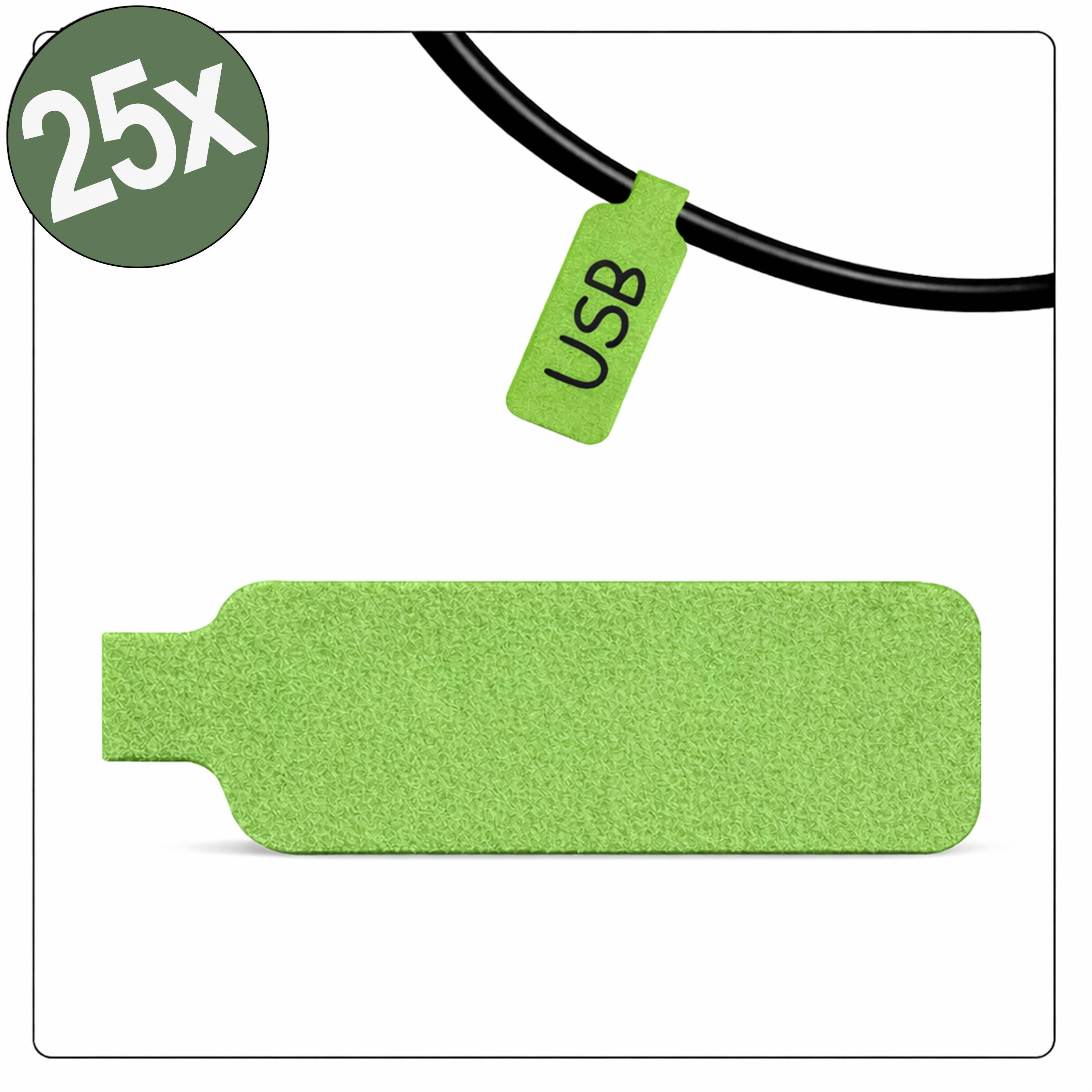 Quadrios 26CA793 26CA793 Kabeletiket 20 x 40 mm Kleur van het label: Groen Aantal etiketten: 25