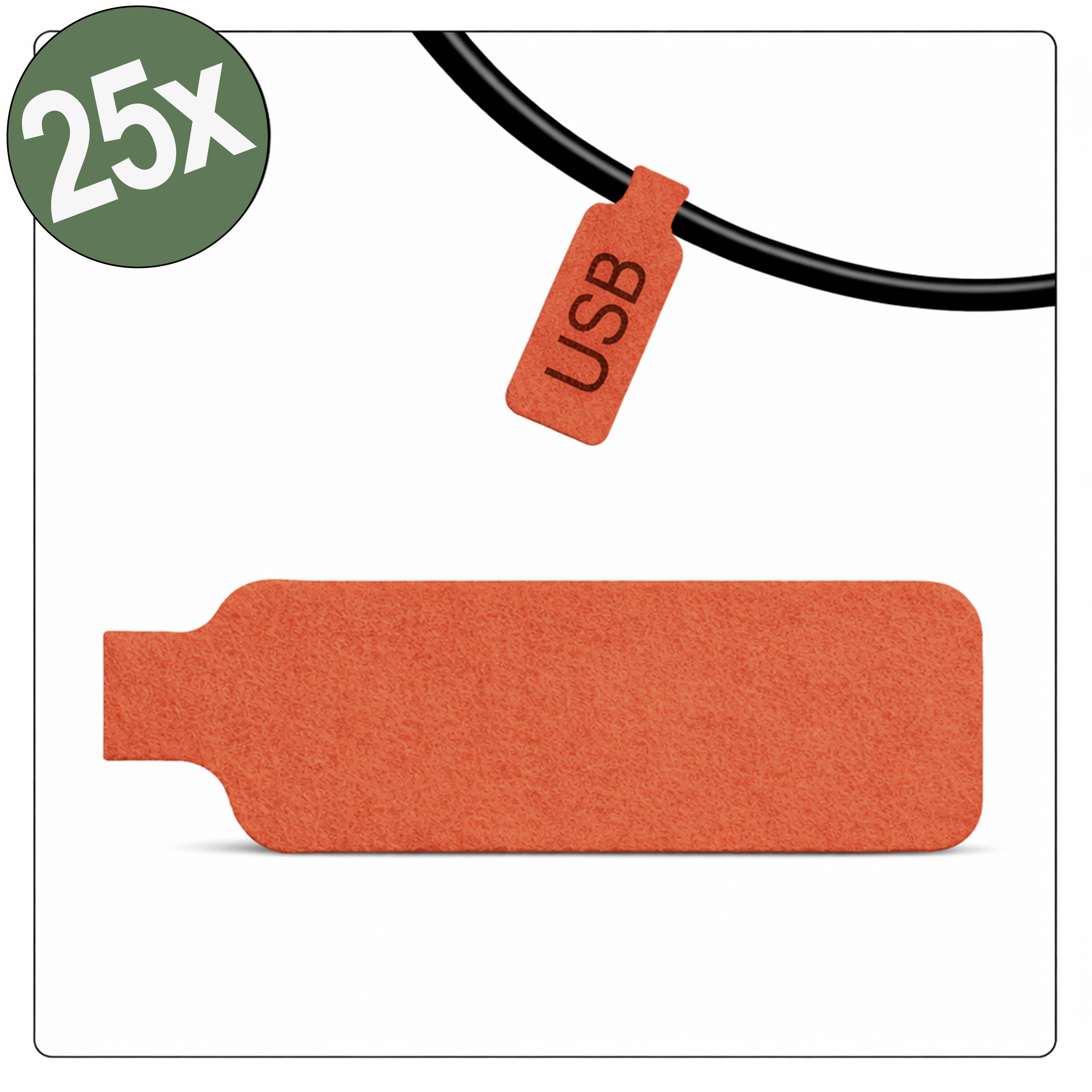 Quadrios 26CA796 26CA796 Kabeletiket 20 x 40 mm Kleur van het label: Rood Aantal etiketten: 25
