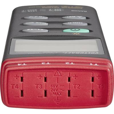 VOLTCRAFT PL-120 T1 Temperatuurmeter -200 - 1372 °C Sensortype K, J VOLTCRAFT PL-120 T1 Temperatuurmeter -200 - 1372 °C Sensortype K, J
