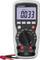 Multimeter shows a reading of 0.033 on the display. Pointer set to 200nF range. Measurement leads connected below.