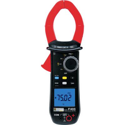 Chauvin Arnoux F403 Clamp meter Digital CAT IV 1000 V Display (counts): 10000-0
