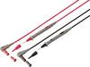 Safety test lead et 1.20 m Black, Red VOLTCRAFT MS-4N