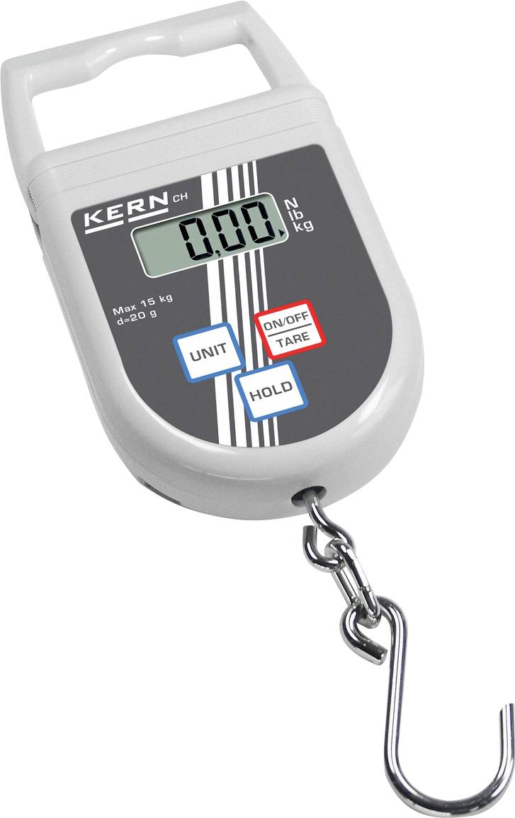 Kern CH 15K20 Hanging scales Weight range 15 kg Readability 20 g battery-powered