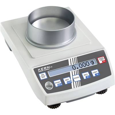 Kern KB 240-3N Precision scales  Weight range 240 g Readability 0.001 g mains-powered, rechargeable Silver