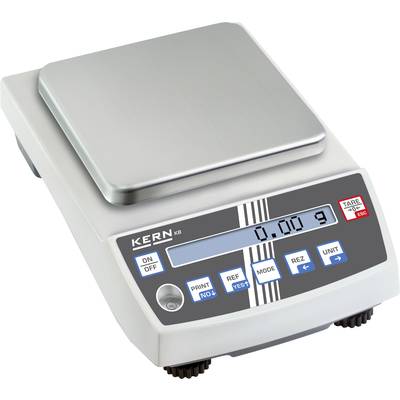Kern KB 2400-2N Precision scales  Weight range 2.4 kg Readability 0.01 g mains-powered, rechargeable Silver