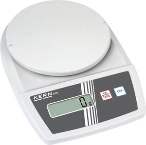 Kern EMB 5.2K1 Letter scales  Weight range 5.2 kg Readability 1 g battery-powered, mains-powered (optional) White