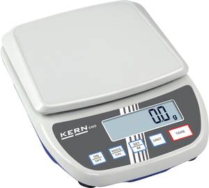 Kern EMS 12K0.1 Letter scales  Weight range 12 kg Readability 0.1 g mains-powered, battery-powered White