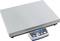 Electronic platform scale with digital display showing '0'. Suitable for precise weighing in laboratories or storage environments.