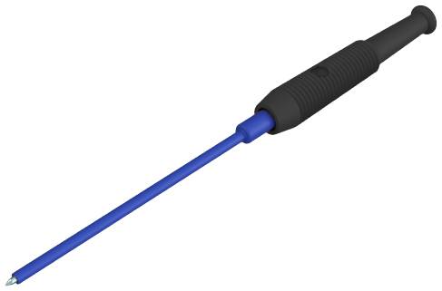 SKS Hirschmann PRUEF 1 sw Test probe Soldering Ohne Messkategorie Black 1 pc(s)