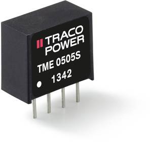 TracoPower  TME 1209S  DC/DC converter (print)  12 V DC  9 V DC  110 mA  1 W  No. of outputs: 1 x  Content 1 pc(s)