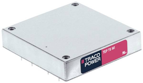 TracoPower TEP 75-2412WI DC/DC converter (component) 24 V DC 12 V DC 6.3 A 75 W No. of outputs: 1 x Content 1 pc(s)