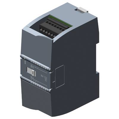 A black and gray electronic module with screws and labeled slots, possibly a power supply or control unit component.