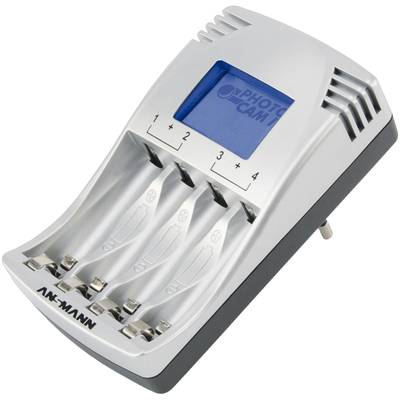 Ansmann Photocam IV Charger for cylindrical cells NiCd, NiMH AAA , AA-0