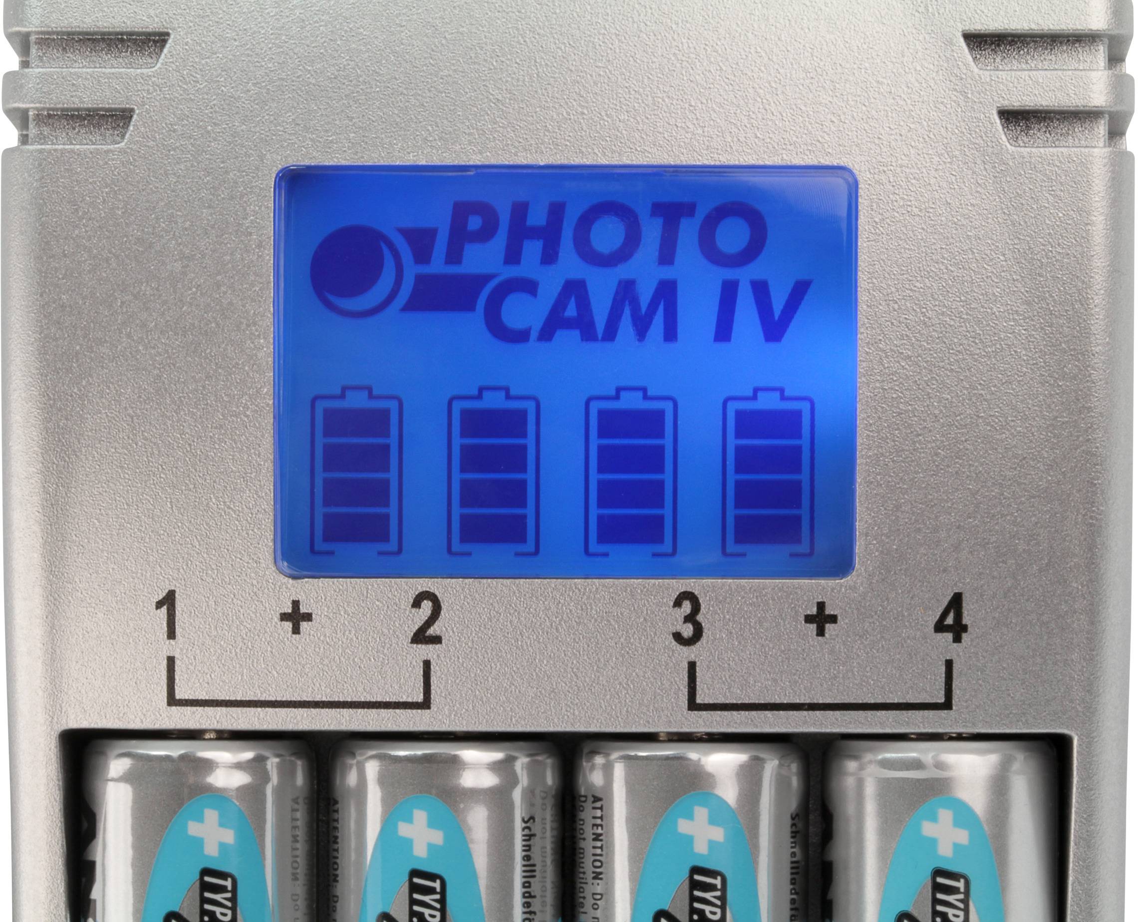 Ansmann Photocam IV Charger for cylindrical cells NiCd, NiMH AAA , AA-5
