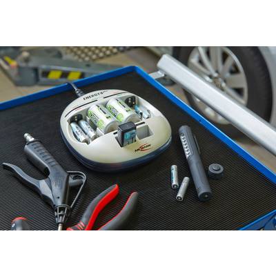 Ansmann Energy 8 plus Charger for cylindrical cells NiCd, NiMH AAA , AA , C, D, 9V PP3-1