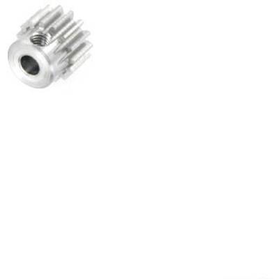 A silver metal gear wheel on a white background, potentially a machine component or spare part for industrial application.