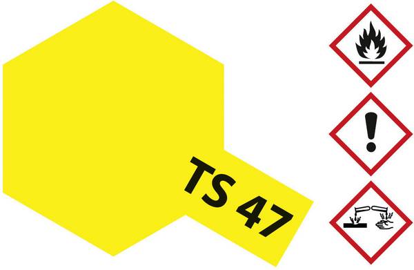 Tamiya Acrylic paint Chrome yellow TS-47 Spray can 100 ml