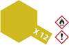 Tamiya Acrylic paint Gold leaf (glossy) X-12 Glass container 23 ml