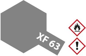 Tamiya Airbrush acrylic paint German grey (matt) XF-63 Glass container 23 ml