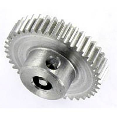 Reely Steel Spur gear  Module Type: 0.5 Bore diameter: 4 mm No. of teeth: 40