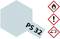 Hazardous Substances: Prohibited fire signs, warning exclamation marks, and corrosion hazards are depicted in red diamond-shaped symbols.