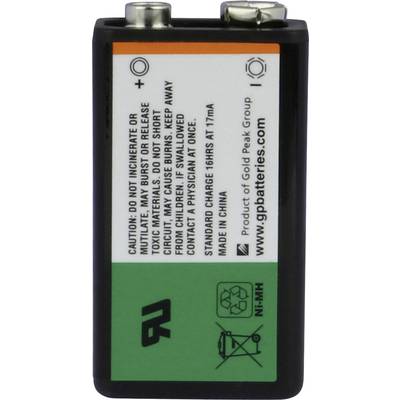 Nine-volt battery with safety warnings: Do not burn, disassemble or short-circuit. Keep out of reach of children. Made in China.