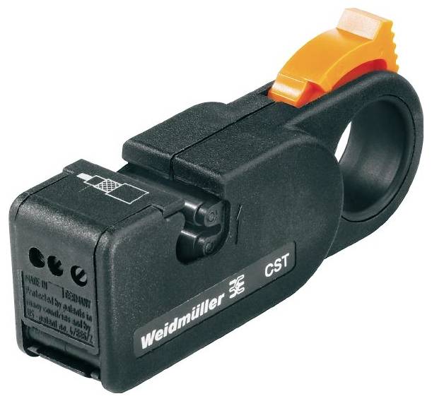 Weidmueller 9030500000 CST Cable stripper Suitable for Coaxial cables, Data round cables 2.5 up to 8 mm RG58, RG71, RG59, RG62