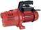Red Garden Pump 'T.I.P. Garden Jet 750' with black handle.