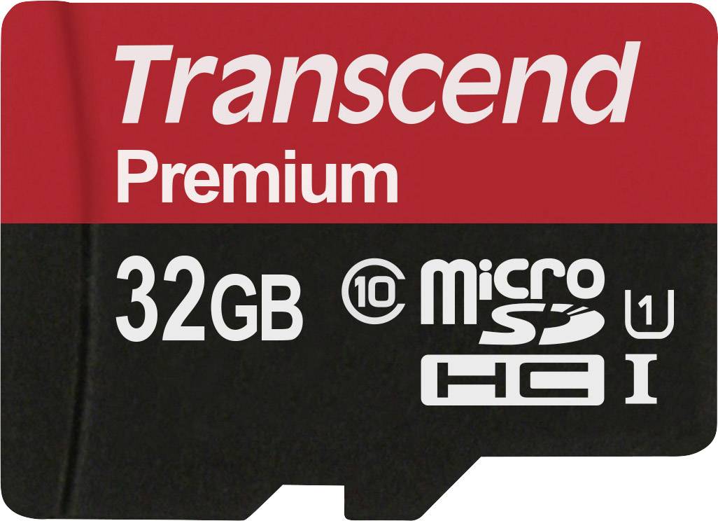 Transcend Premium microSDHC card Industrial 32 GB Class 10, UHS-I