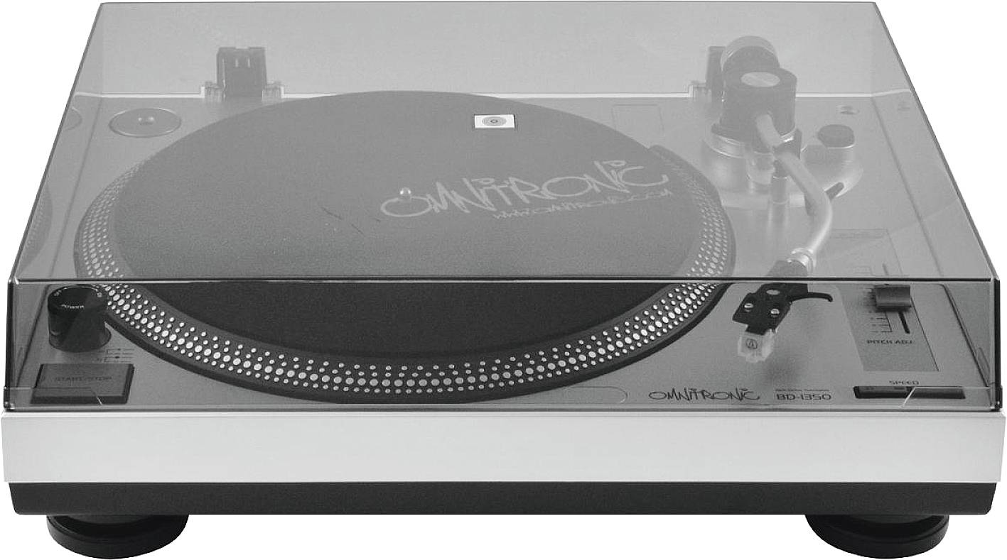 Omnitronic BD-1350 Turntable type Belt drive Silver