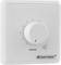 A white volume control panel mounted on the wall, featuring the word 'Volume' and a speaker symbol. The 'OMNITRONIC' brand logo is positioned in the bottom right corner.