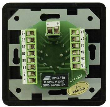 'Electronic component with a green circuit board and multiple connection terminals. Sticker with text 'Q.C. Passed' in the bottom right corner.'
