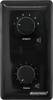 Omnitronic 80711088 Recess-mount PA program selector Black