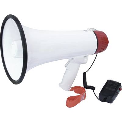 Omnitronic MP-15 Megaphone Built-in sound effects, + microphone-0