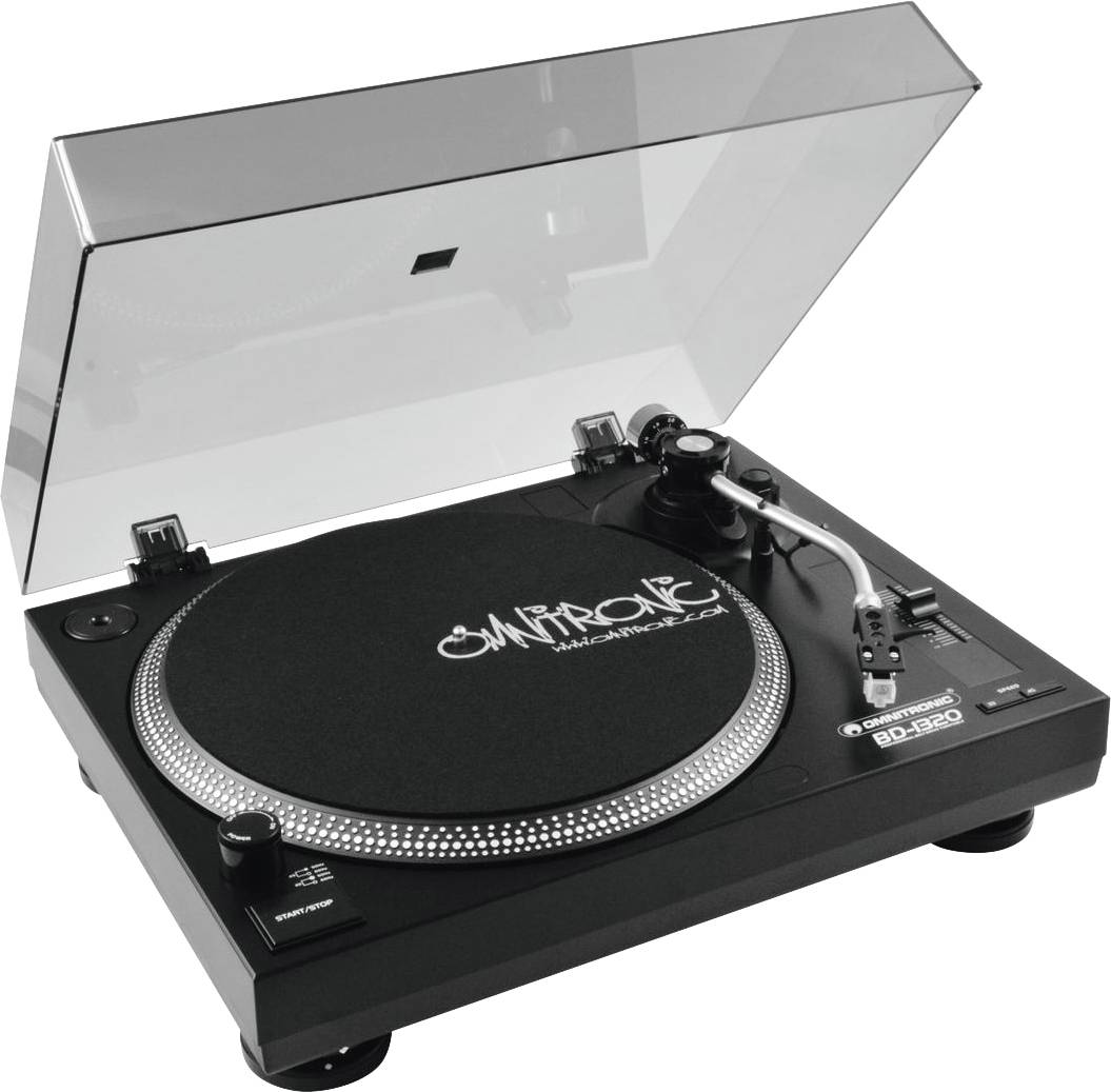 Omnitronic BD-1320 Turntable type Belt drive Black