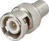 SpeaKa Professional SP-1300804 BNC / RCA Adapter [1x BNC plug - 1x RCA socket (phono)] Silver